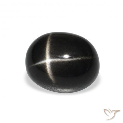 5.56克拉天然星透辉石，椭圆形，不透明