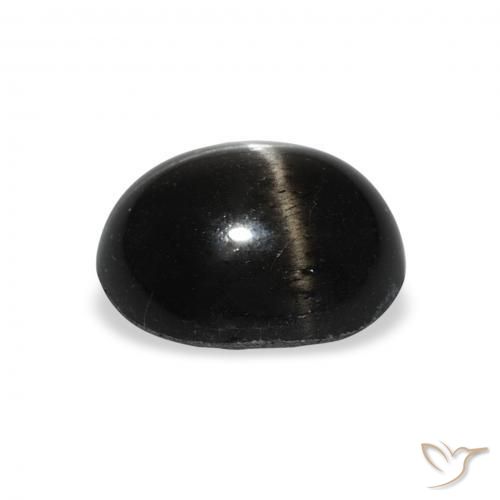 4.60克拉天然星透辉石，椭圆形，不透明