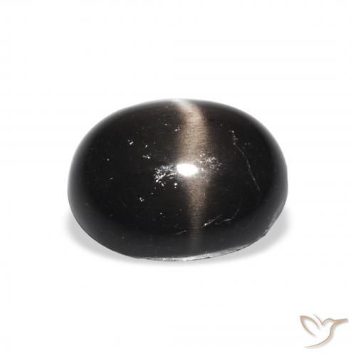 4.85克拉天然星透辉石，椭圆形，不透明