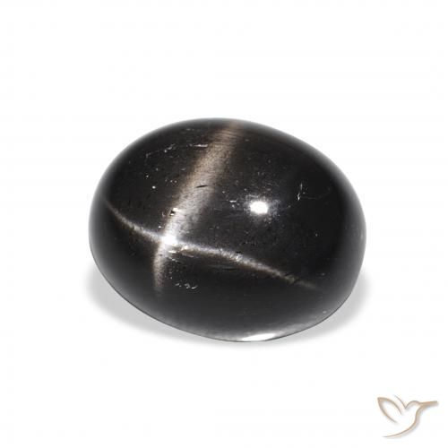4.64克拉天然星透辉石，椭圆形，不透明