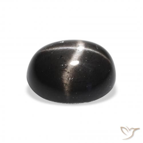 4.64克拉天然星透辉石，椭圆形，不透明
