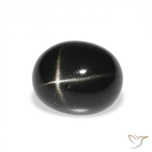 4.75克拉天然星透辉石，椭圆形，不透明