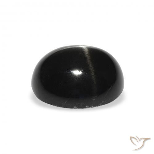 4.75克拉天然星透辉石，椭圆形，不透明