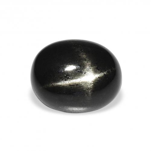 4.42克拉天然星透辉石，椭圆形，不透明