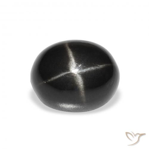 5.51克拉天然星透辉石，椭圆形，不透明