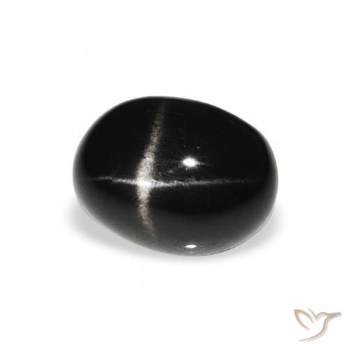 1.44克拉天然星透辉石，椭圆形，不透明