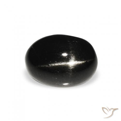 1.59克拉天然星透辉石，椭圆形，不透明