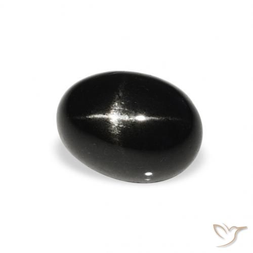 1.34克拉天然星透辉石，椭圆形，不透明