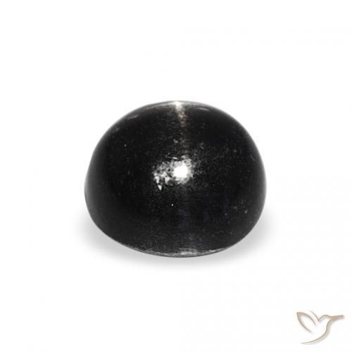 1.27克拉天然星透辉石，圆形的，不透明
