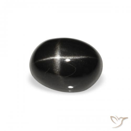 1.40克拉天然星透辉石，椭圆形，不透明