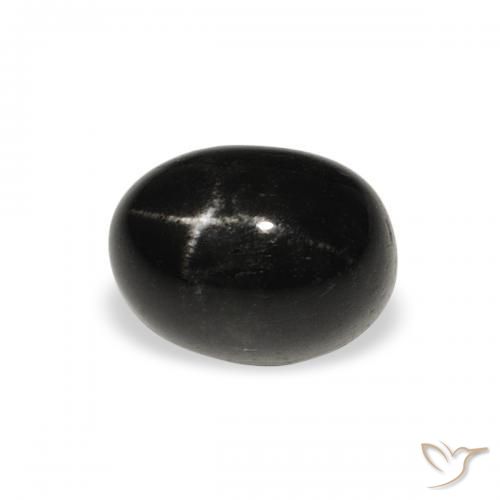 2.45克拉天然星透辉石，椭圆形，不透明