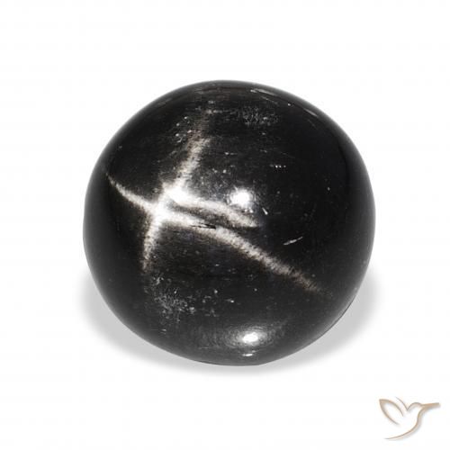 11.26克拉天然星透辉石，圆形的，不透明