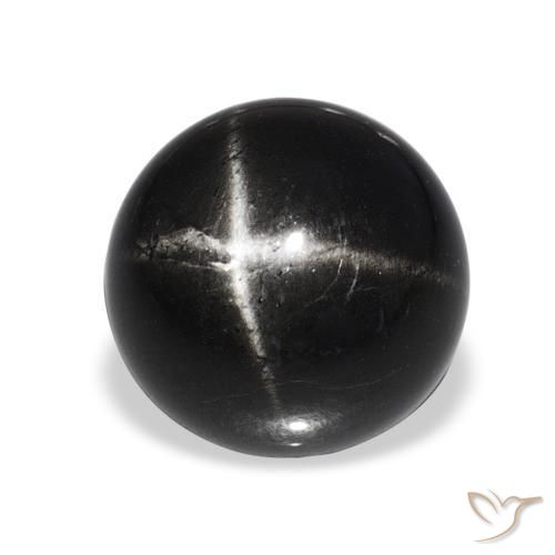 7.90克拉天然星透辉石，圆形的，不透明