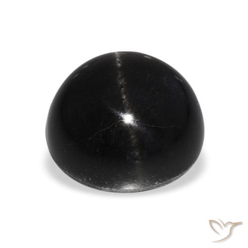 7.90克拉天然星透辉石，圆形的，不透明