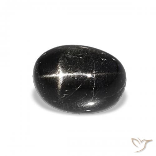 2.26克拉天然星透辉石，椭圆形，不透明