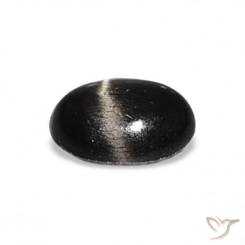 1.55克拉天然星透辉石，椭圆形，不透明