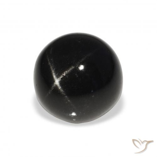 8.51克拉天然星透辉石，圆形的，不透明