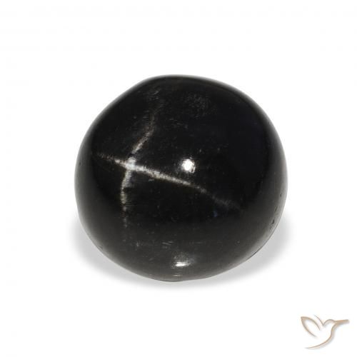 7.94克拉天然星透辉石，圆形的，不透明