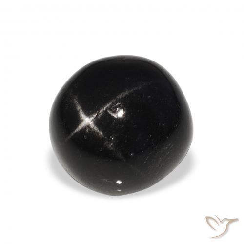 7.35克拉天然星透辉石，圆形的，不透明