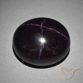 66.95克拉天然星石榴石，椭圆形，不透明
