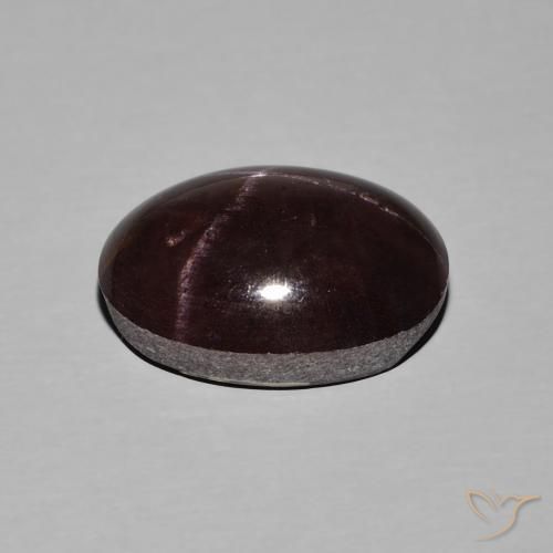 11.27克拉天然星石榴石，椭圆形，不透明