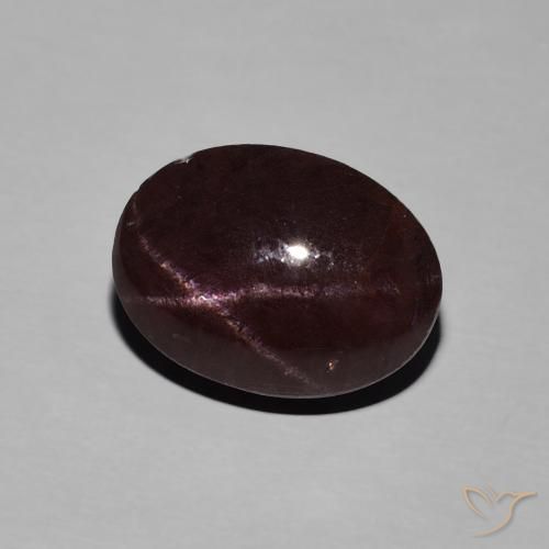 8.91克拉天然星石榴石，椭圆形，不透明