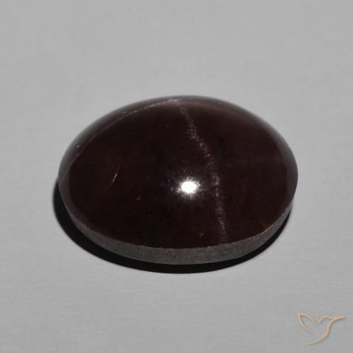 10.95克拉天然星石榴石，椭圆形，不透明