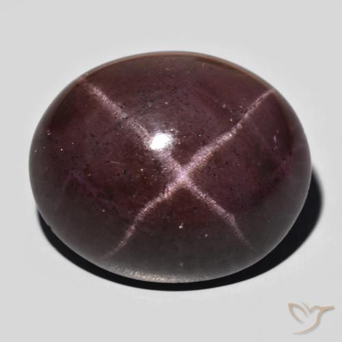 64.74ct 天然 桃花心木红 星石榴石, 椭圆形, 不透明