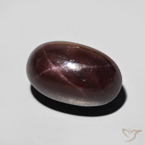 11.47克拉天然星石榴石，椭圆形，不透明
