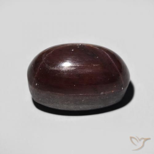 11.47克拉天然星石榴石，椭圆形，不透明