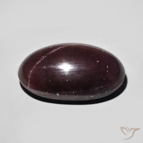 15.32克拉天然星石榴石，椭圆形，不透明