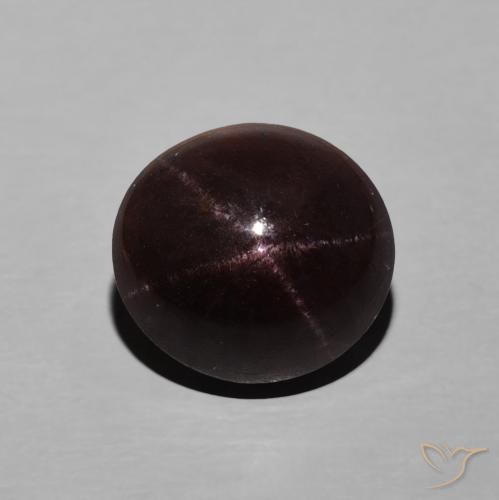 6.29ct 天然 桃花心木红 星石榴石, 椭圆形, 不透明