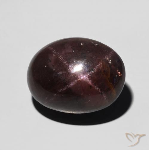 9.89ct 天然 桃花心木红 星石榴石, 椭圆形, 不透明