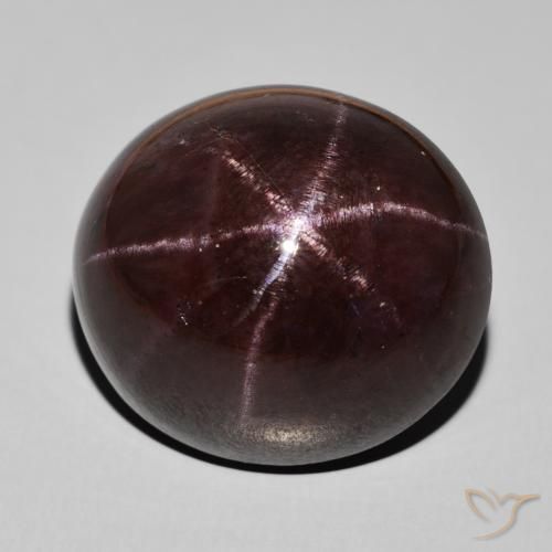51.55ct 天然 桃花心木红 星石榴石, 椭圆形, 不透明