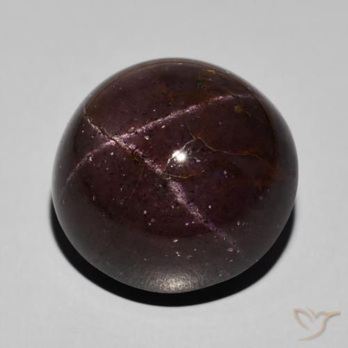 40.98克拉天然星石榴石，圆形的，不透明