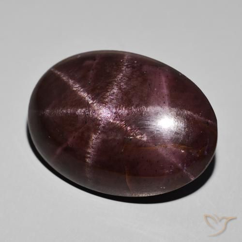 68.34ct 天然 桃花心木红 星石榴石, 椭圆形, 不透明