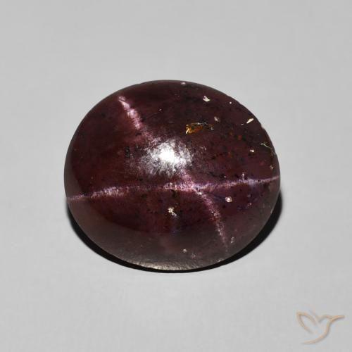 11.81ct 天然 桃花心木红 星石榴石, 椭圆形, 不透明
