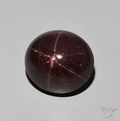 9.92克拉天然星石榴石，椭圆形，不透明