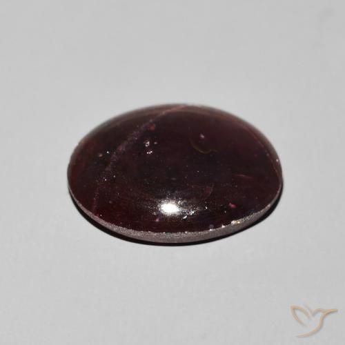 12.20克拉天然星石榴石，椭圆形，不透明