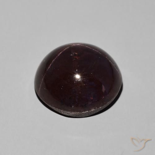 10.73克拉天然星石榴石，圆形的，不透明