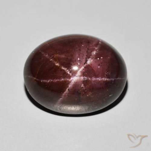 33.69ct 天然 暗红色 星石榴石, 椭圆形, 不透明