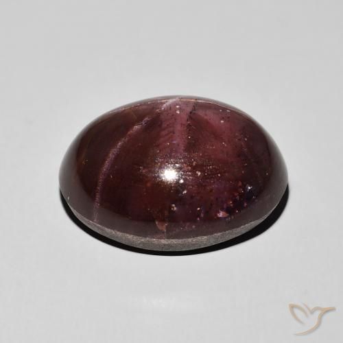 33.69克拉天然星石榴石，椭圆形，不透明