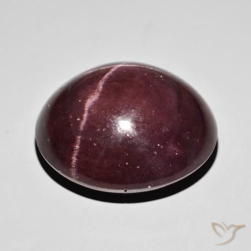 72.25克拉天然星石榴石，椭圆形，不透明