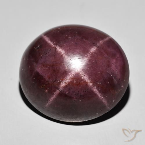 63.04ct 天然 桃花心木红 星石榴石, 椭圆形, 不透明