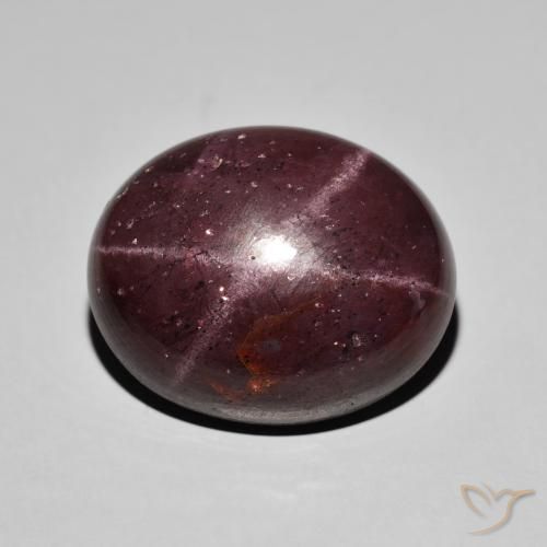 36.82ct 天然 桃花心木红 星石榴石, 椭圆形, 不透明