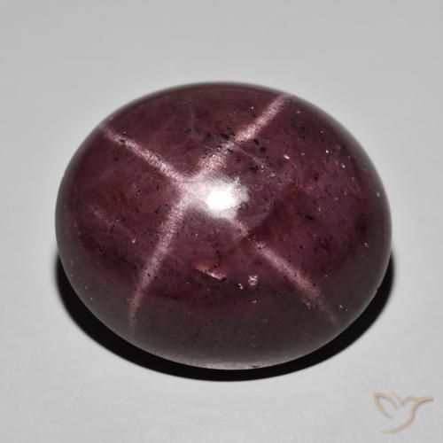 68.19ct 天然 桃花心木红 星石榴石, 椭圆形, 不透明