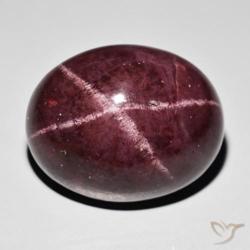 54.33ct 天然 桃花心木红 星石榴石, 椭圆形, 不透明