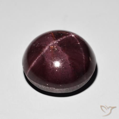 26.49克拉天然星石榴石，圆形的，不透明