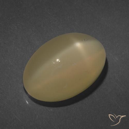 7.25ct 天然 棕橙色 星月石, 椭圆形, 半透明