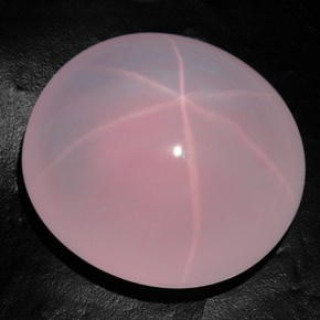 1313.00克拉天然粉色星光粉晶，透明，73.1×68.8毫米，透明/半透明